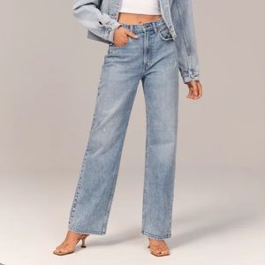 90s baggy ultra high rise